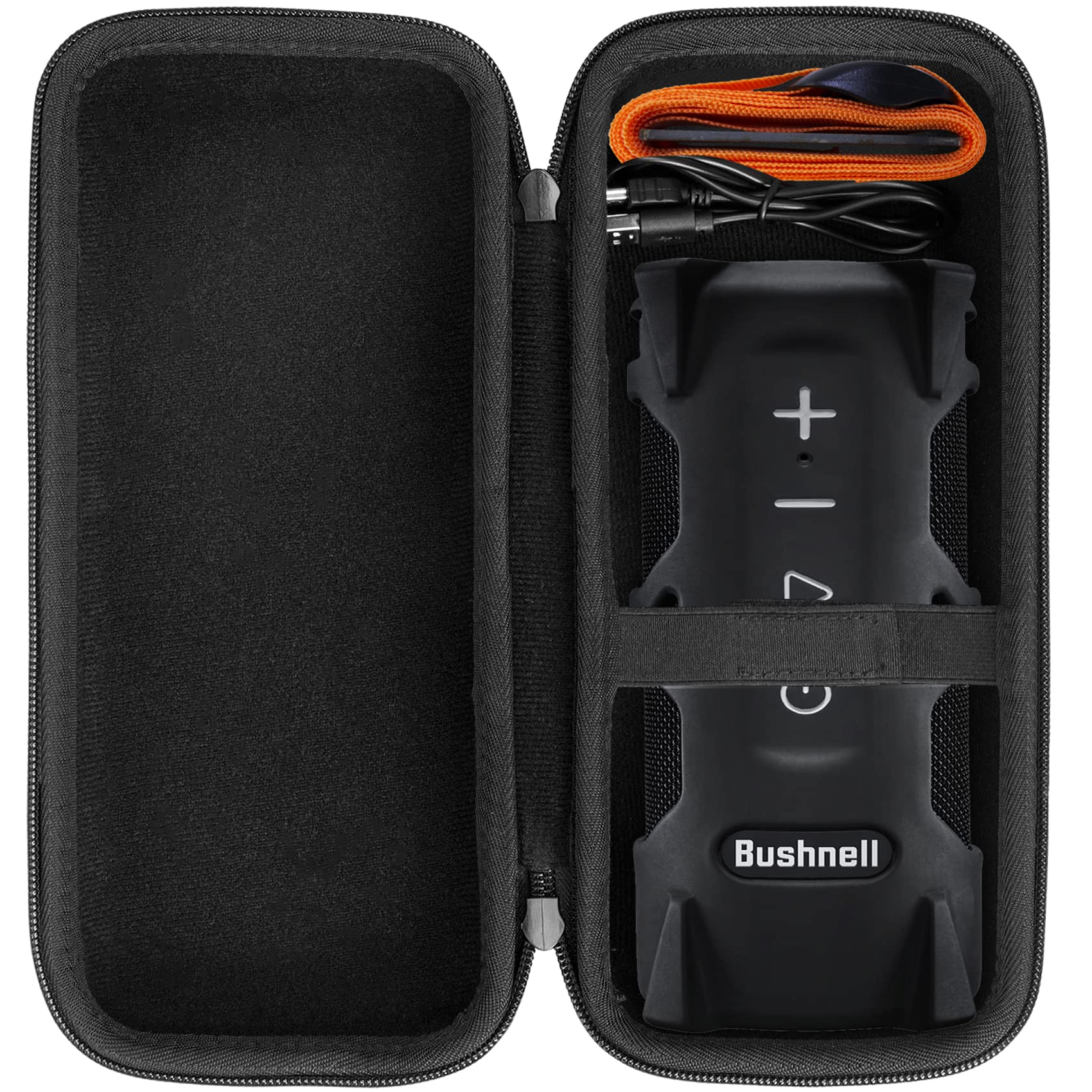 khanka Hard Carrying Case Replacement for Bushnell Outdoorsman BT Speaker Black Bite Magnet