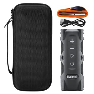 khanka Hard Carrying Case Replacement for Bushnell Outdoorsman BT Speaker Black Bite Magnet