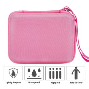 khanka Hard Carrying Case Replacement for MOREXIMI Kids Camera,Digital Camera, Case Only (Pink)