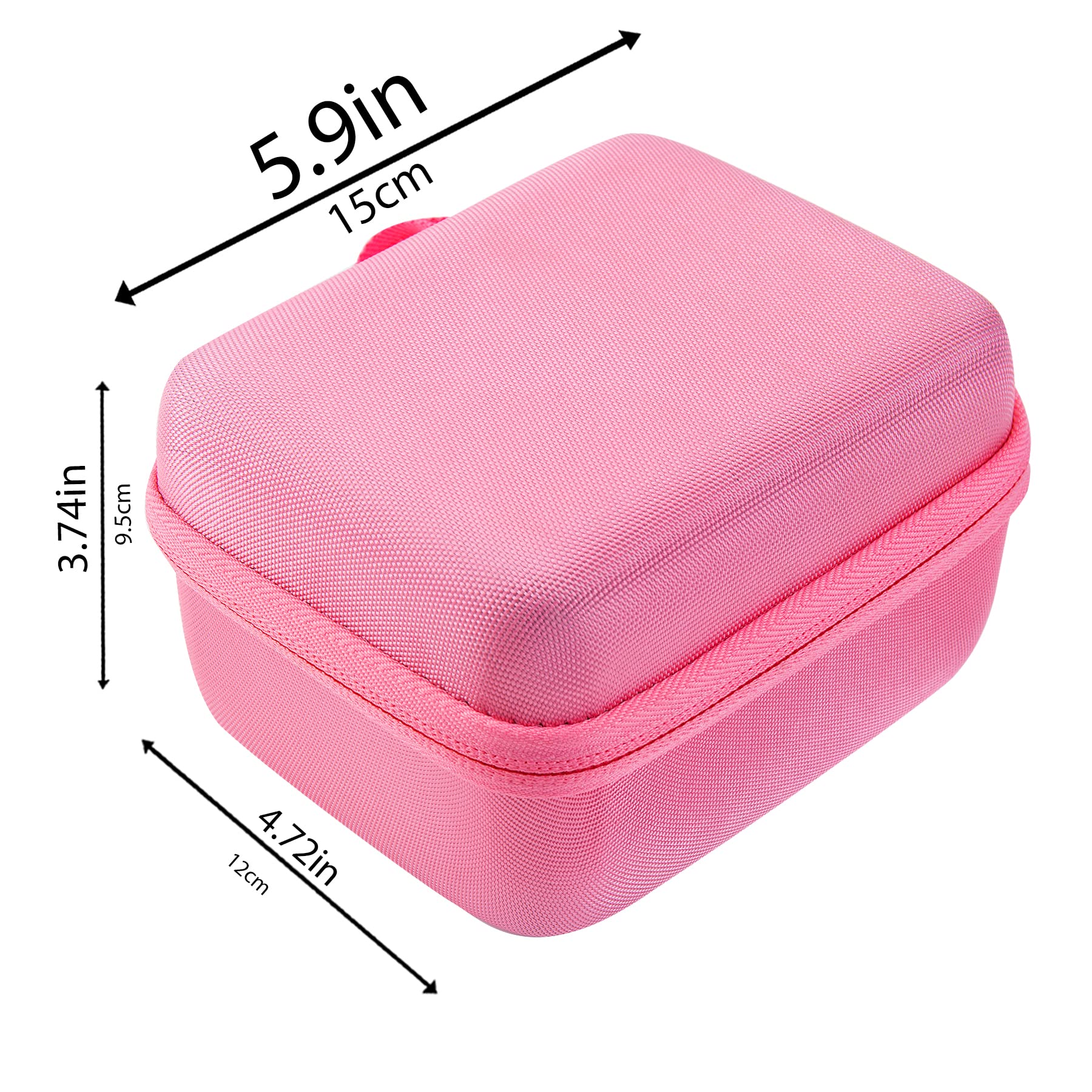 khanka Hard Carrying Case Replacement for MOREXIMI Kids Camera,Digital Camera, Case Only (Pink)