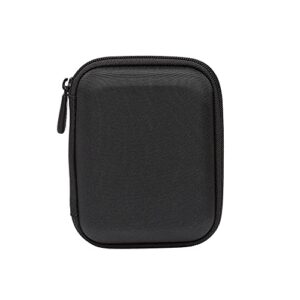 amazon basics small hard shell carrying case for my passport essential external hard drive 1 pack, black