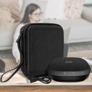 Khanka Hard Carrying Case Replacement for Anker PowerConf S330 USB Speakerphone, Conference Microphone for Home Office (Case Only)