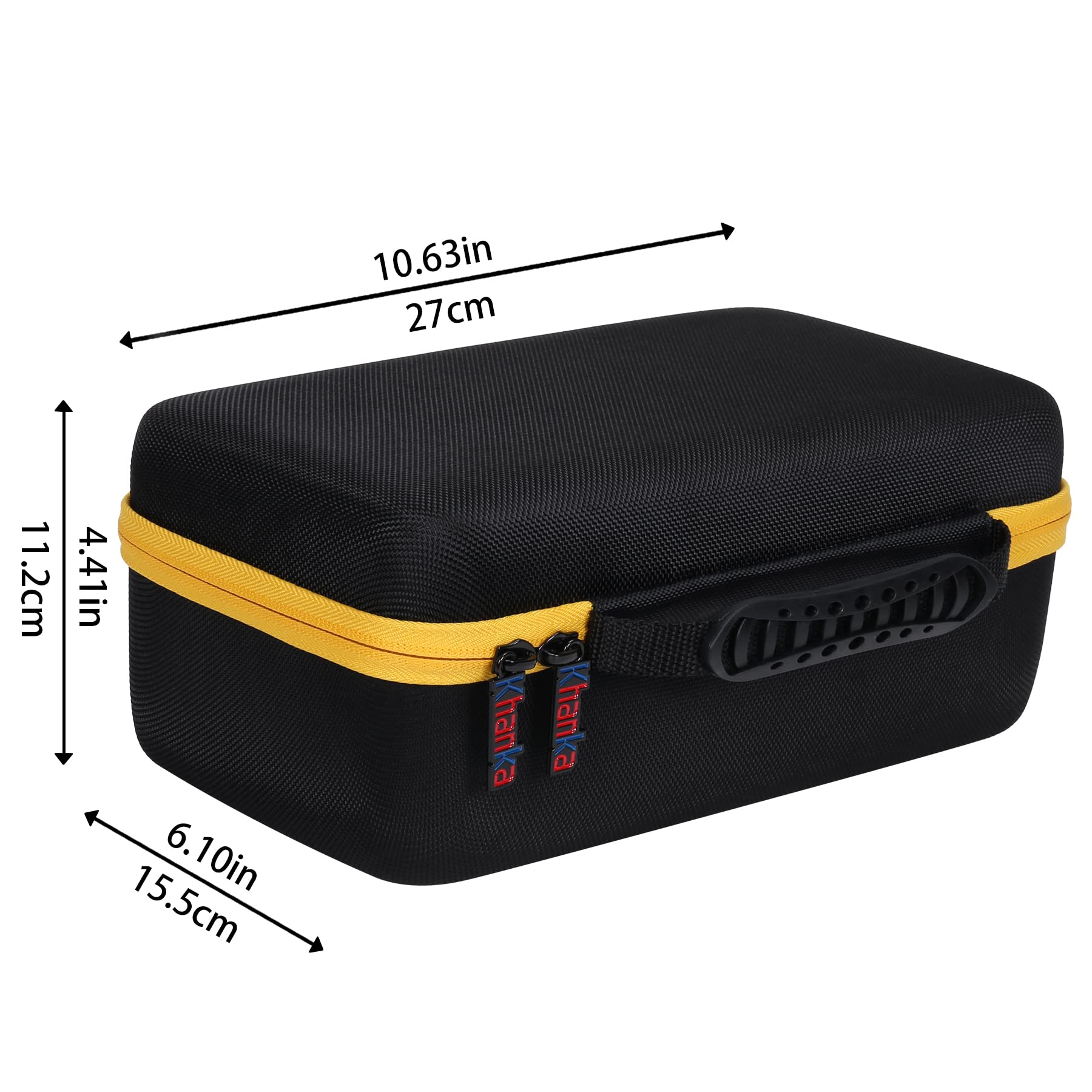 khanka Hard Carrying Case Replacement for DEWALT 20V MAX 3 in 1 Brushless Cut Off Tool (DCS438B), Case Only