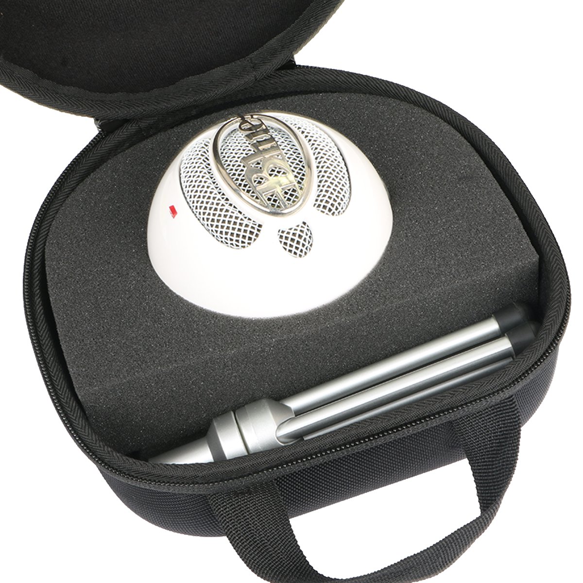 khanka Hard Carrying Case replacement for Blue Snowball iCE Condenser Microphone