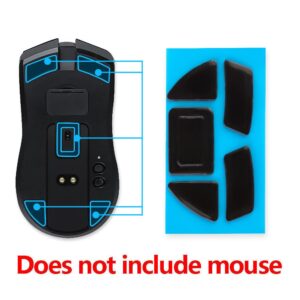 2Sets Mouse Feet Pads Skates Compatible for Razer Viper Ultimate Cyberpunk 2077 LPL Gaming Mouse
