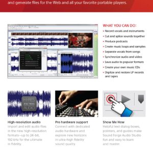 Sony Sound Forge Audio Studio 10 [Download]