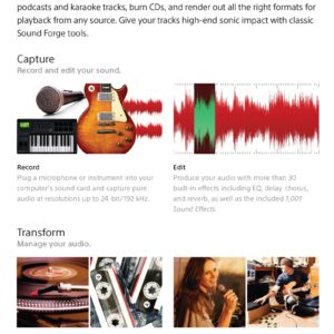 Sony Sound Forge Audio Studio 10 [Download]