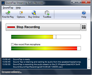 SoundTap Streaming Audio Recorder - Record Audio Playing on Your Computer [Download]