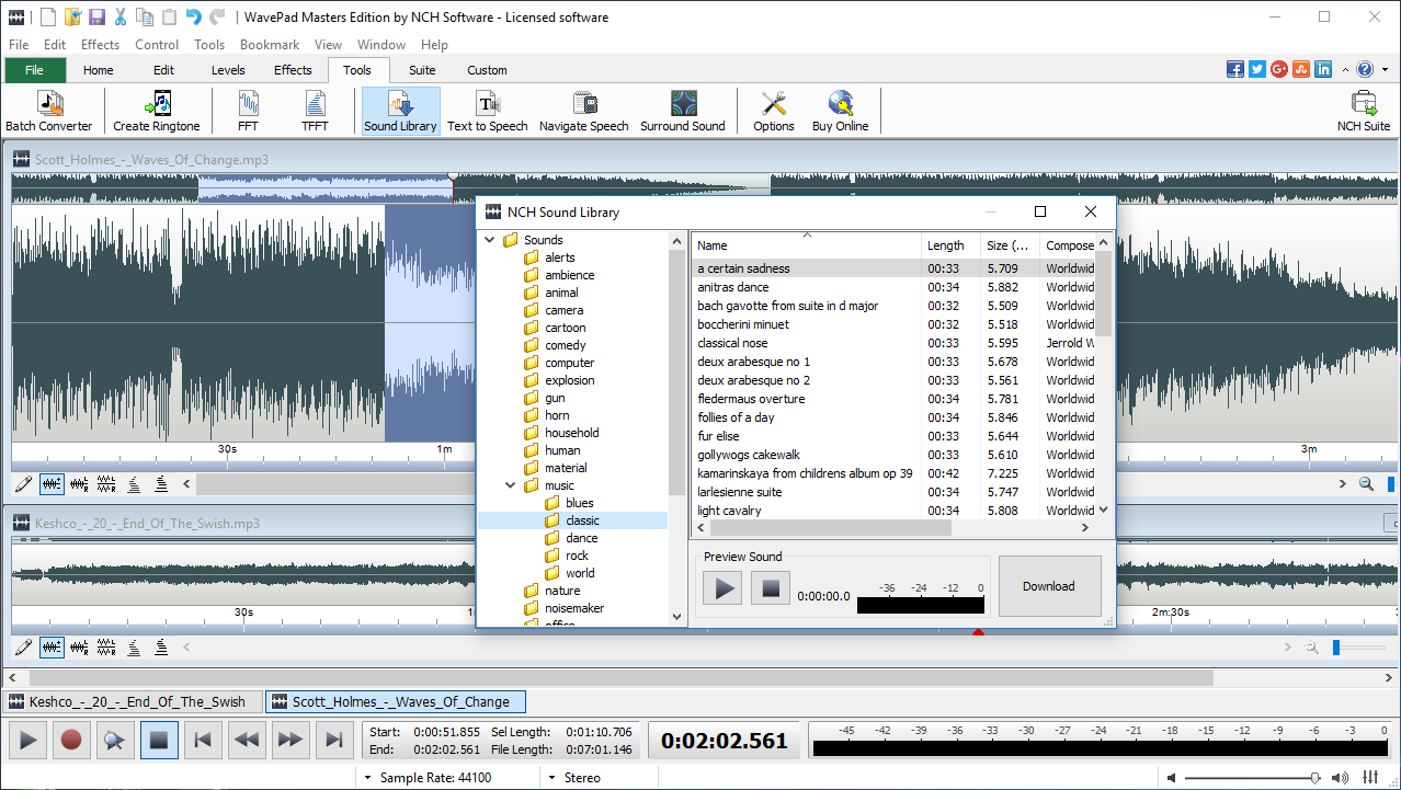 WavePad Audio Editing Software - Professional Audio and Music Editor for Anyone [Download]