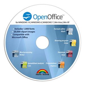 office suite 2024 special edition for windows 11-10-8-7-vista-xp | pc software and 1.000 new fonts | alternative to microsoft office | compatible with word, excel and powerpoint