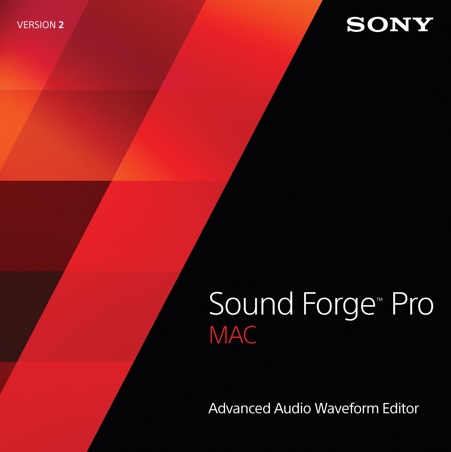 Sony Sound Forge Pro Mac 2 [Download]