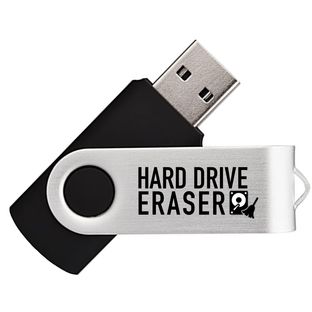 GEDDES Disk Wiper Hard Drive Eraser DoD USB DBan Hard Drive Disk Erase Nuke Data Wiping Software for Windows, Linux & Mac NEWEST Version