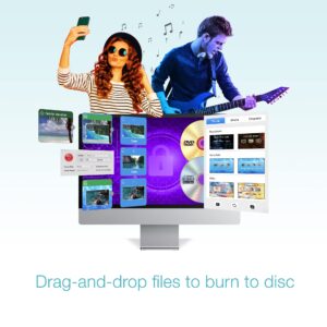 Roxio Toast 20 Titanium | CD & DVD Burner for Mac | Digital Media Management Software Suite [Mac Download]