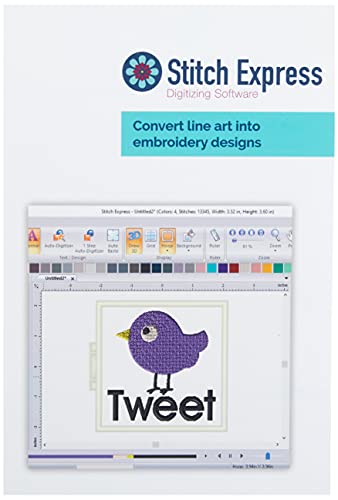 Brother SAEXPRESS – Stitch Express (Auto Digitizing Software)
