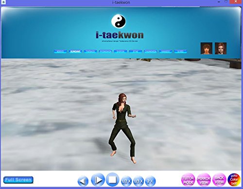 Taekwondo 3D Black Belt Form Kukkiwon Taekwondo Poomsae Tutorial PC Software