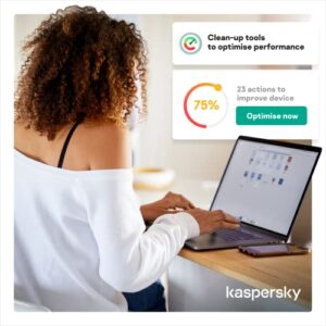 Kaspersky Standard Anti-Virus 2023 | 3 Devices | 1 Year | Advanced Security | Online Banking Protection | Performance Optimization | PC/Mac/Mobile | Online Code