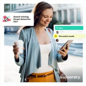 Kaspersky Standard Anti-Virus 2023 | 3 Devices | 1 Year | Advanced Security | Online Banking Protection | Performance Optimization | PC/Mac/Mobile | Online Code