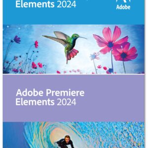 Adobe Photoshop Elements 2024 and Premiere Elements 2024 | Box with Download Code