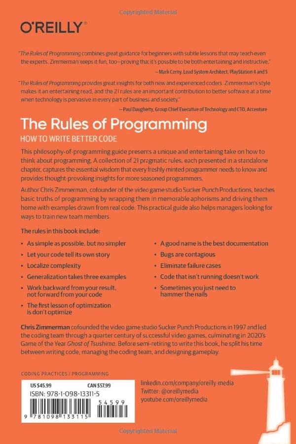 The Rules of Programming: How to Write Better Code