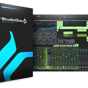 PreSonus AudioBox iTwo Studio USB 2.0 Recording Bundle with Interface, Headphones, Microphone and Studio One software