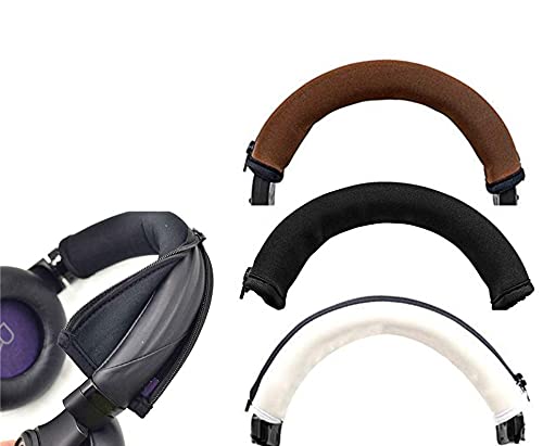 Headphone Zippered Headband Head Cushion Top Cover Wireless SE Gaming Headset Replacement Accessories for Corsair Virtuoso RGB, Black