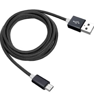 Replacement USB Charging Cable for Corsair Gaming VOID RGB Elite Wireless Premium Gaming Headset Micro USB cable (5ft Black)