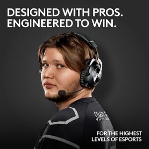 Logitech G PRO X 2 Wireless Gaming Headset with 50mm Graphene Drivers, DTS:X 7.1 Surround, Detachable Mic, Bluetooth - For PC, PS5, PS4, Switch