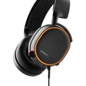 SteelSeries Arctis 5 Gaming Headset - RGB Illumination - DTS Headphone: X v2.0 Surround for PC and PlayStation 5, PS4 - Black