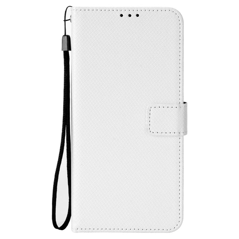 NEOYUKL Wallet Case for ZTE Nubia Z50S Pro (6.78 inches),Wallet Leather Phone Case with Magnetic Closure Credit Card Slots White