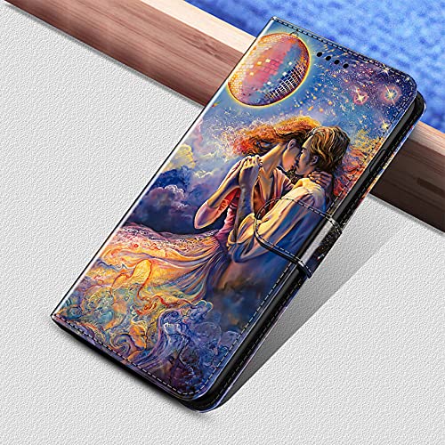 Custom Samsung Galaxy S20 S21 S22 S23 S24 Ultra Plus PU Leather Shockproof Flip Folio Leather Wallet Case, Gifts for Family, with Card Slots Kickstand Shockproof Strap Protective for Note 20 Ultra