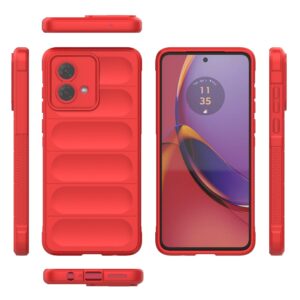 Phone flip case Compatible With Motorola Moto G84 Phone Case Silicone Case Slim Case Full Body Protection Shock Resistant Scratch Resistant Soft Inner Fiber Flocking Case Compatible With Motorola Moto