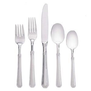 jhus 18/8 stainless 20pc. flatware set (service for four) cooking utensils kitchen set kitchen utensil set flatware sets kichen assesoties cooking utensils kitchen set kitchen utensil set