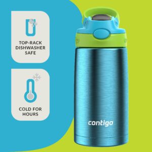 Contigo Aubrey Kids Stainless Steel Water Bottle with Spill-Proof Lid