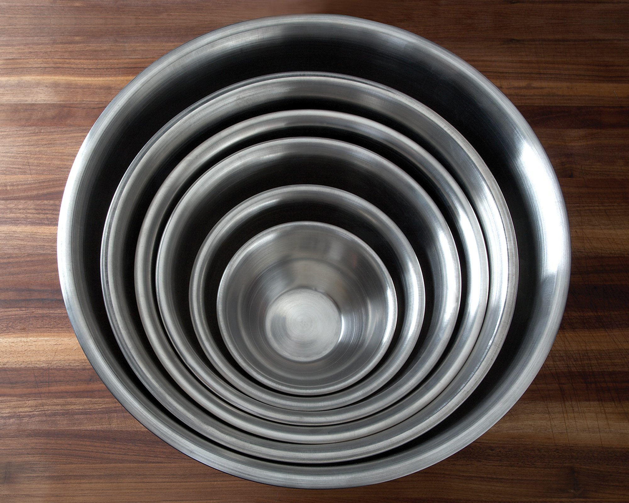 Fox Run Large Stainless Steel Mixing Bowl, 6.25-Quart, 11.75 x 5.5 inches, Metallic