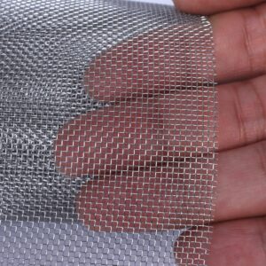 Stainless Steel 304 Wire Mesh-Metal Mesh Screen 15.5 inches x 10 feet