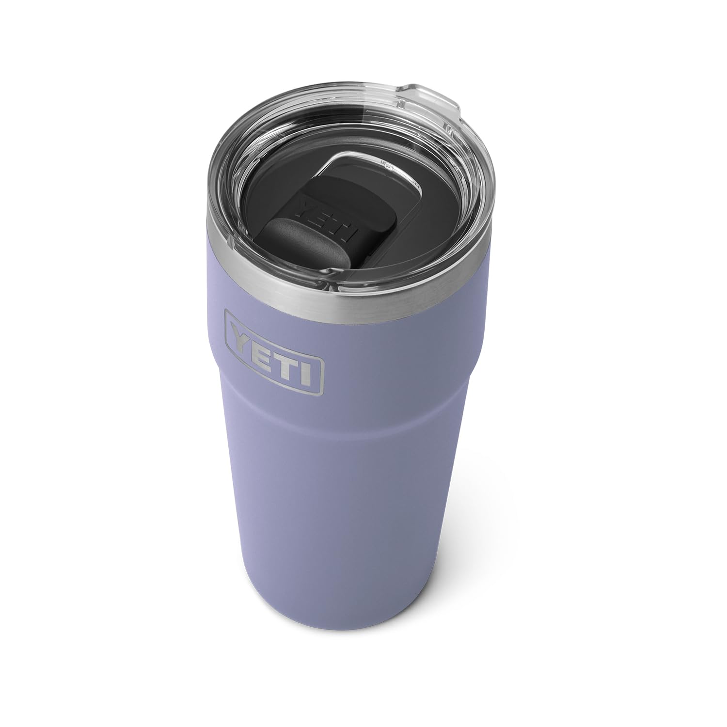 YETI Rambler Stackable Pint, Vacuum Insulated, Stainless Steel with MagSlider Lid, Cosmic Lilac