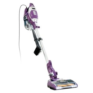 shark zs351 rocket corded ultra-light vacuum with zero-m anti-hair wrap technology, xl dust cup, hand vacuum mode, & swivel steering, plum purple