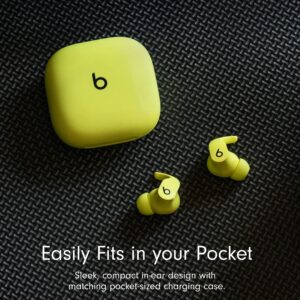 Beats Fit Pro - True Wireless Noise Cancelling Earbuds - Apple H1 Headphone Chip- Volt Yellow (Renewed)