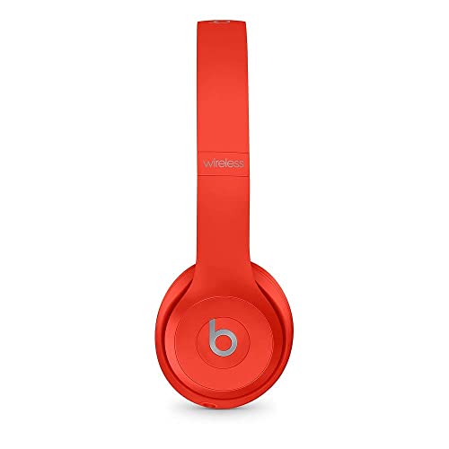 Beats by Dr. Dre - Beats Solo3 Wireless On-Ear Headphones - Red (Renewed)