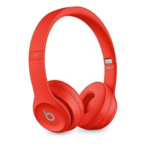 Beats by Dr. Dre - Beats Solo3 Wireless On-Ear Headphones - Red (Renewed)