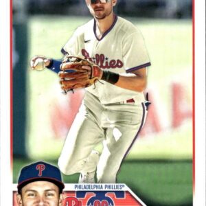 2023 Topps #475 Trea Turner Philadelphia Phillies NM-MT MLB Baseball