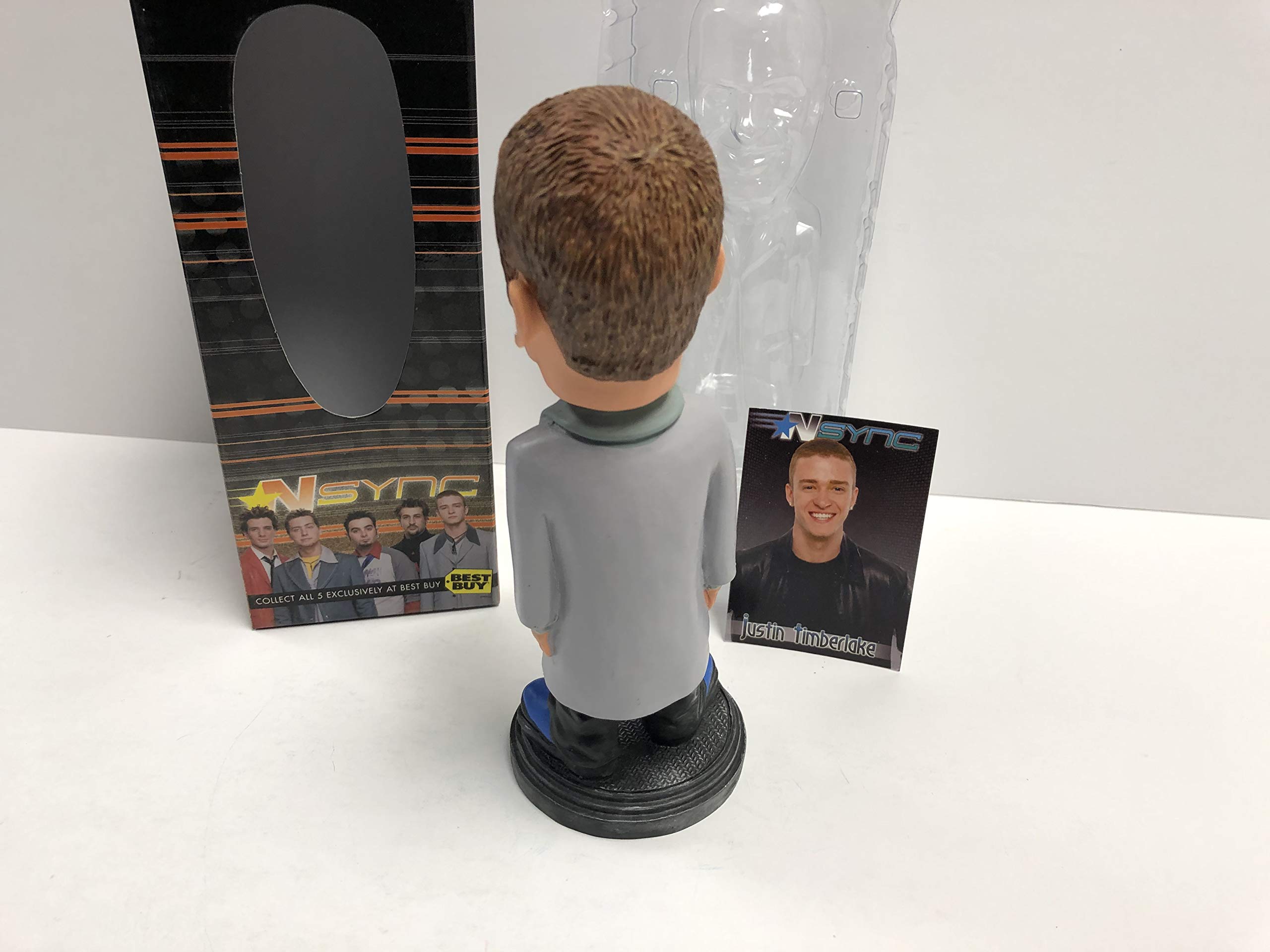 Justin Timberlake NSYNC Best BUY Promotional Bobble Bobblehead with trading card