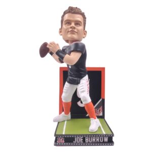 joe burrow cincinnati bengals light up back plate bobblehead nfl football