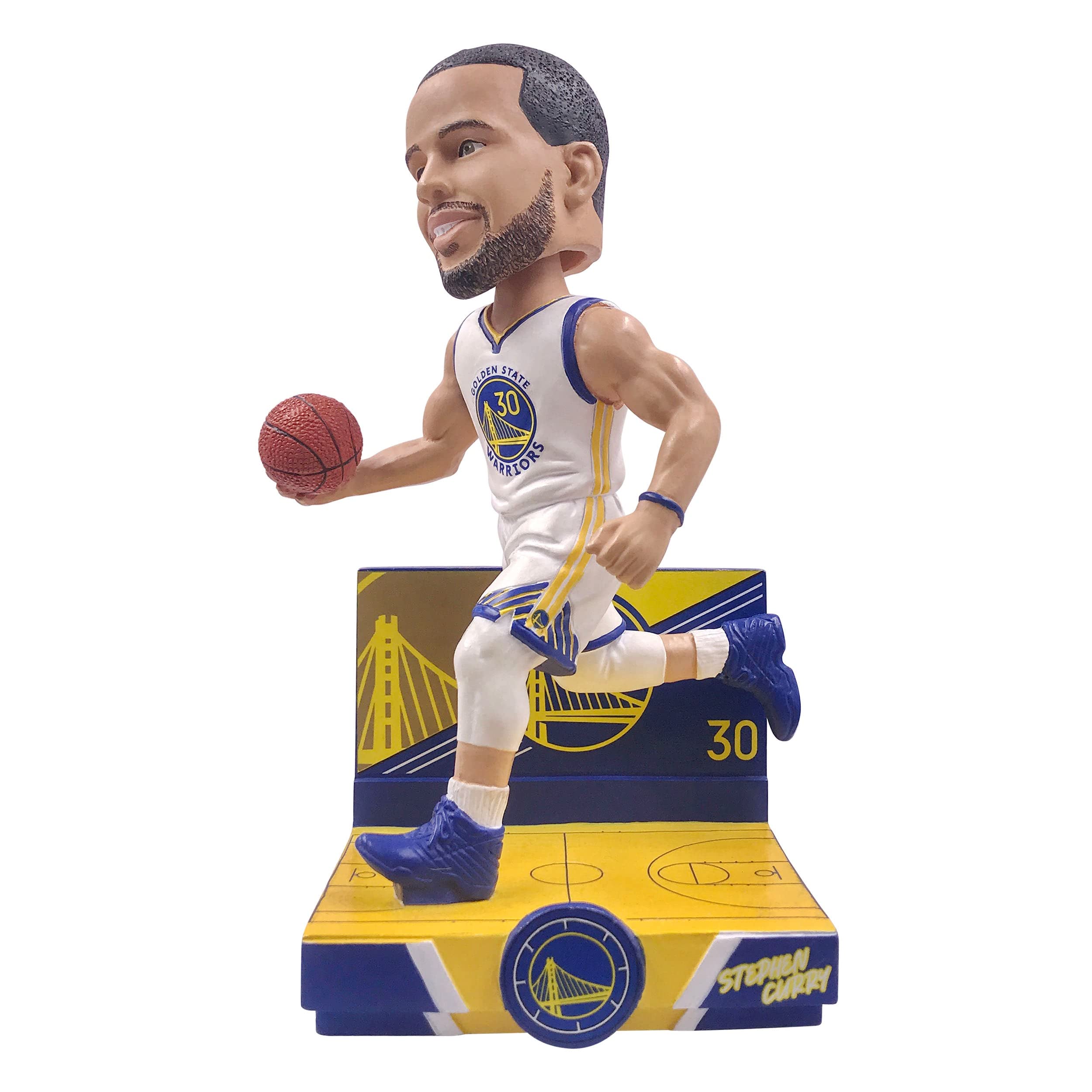 Stephen Curry Golden State Warriors Highlight Series Bobblehead NBA Basketball