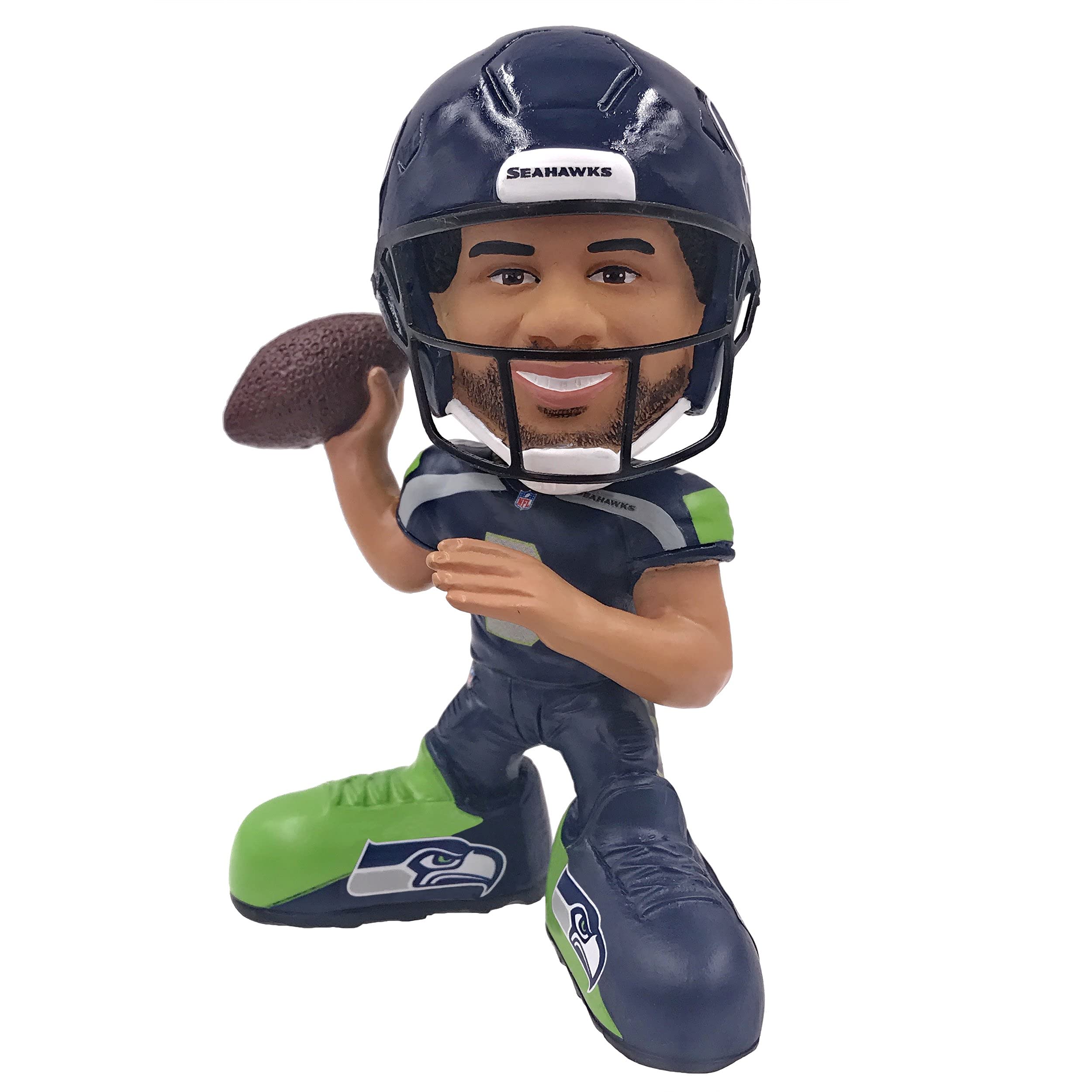 Russell Wilson Seattle Seahawks Showstomperz Mini Bobblehead NFL