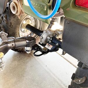 NIXFACE Heavy Duty ATV/UTV Three-Way Hitch ATV Attachments