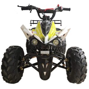 X-PRO 125cc ATV with Automatic Transmission w/Reverse, LED Headlights, Big 19"/18" Tires! (Yellow, Factory Package)