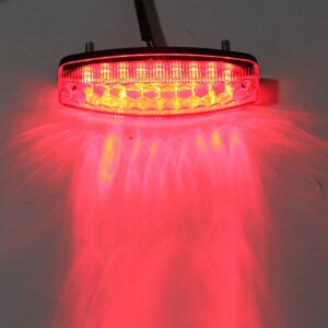 HERIS LED Rear Tail Brake Lights for 50cc 70 Cc 90cc 110cc 125cc 150cc Taotao SunL JCL Coolster Roketa Kazuma Chinese ATVs Quad Baja Jonway 4 Wheeler