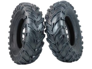 massfx p377 atv/utv front tires 25x8-12 - set of 2 (25x8x12) 2 pack