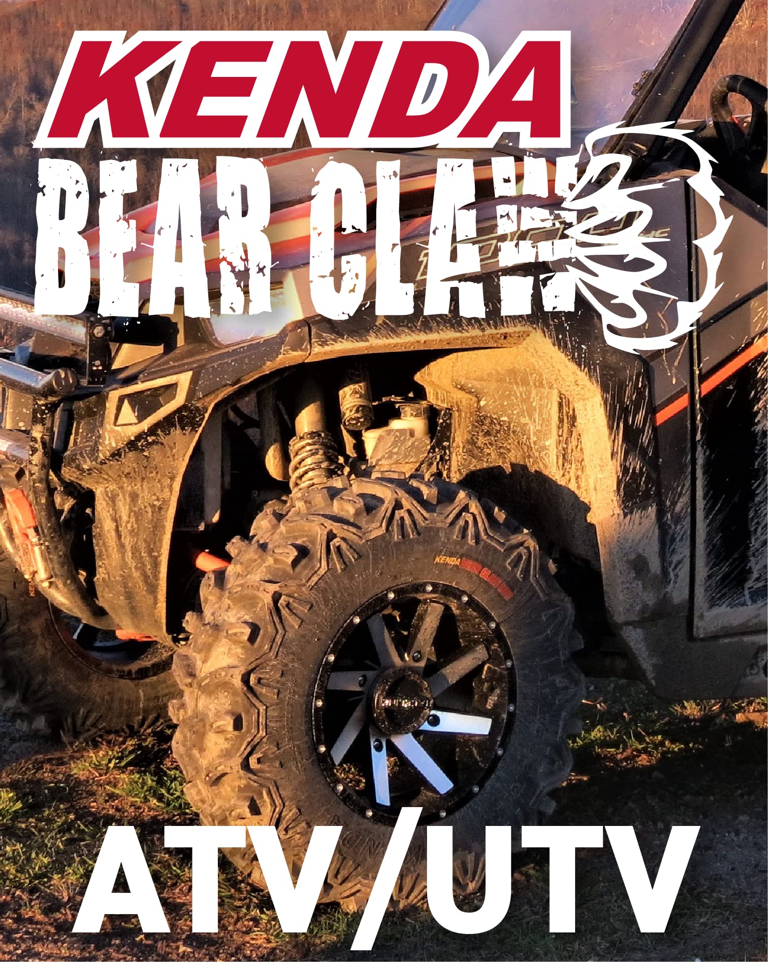 Kenda Bear Claw EX 24x10-11 ATV 6 PLY Tire (2 Pack)